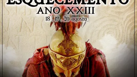 Cartel da Festa do Esquecemento deste 2023.