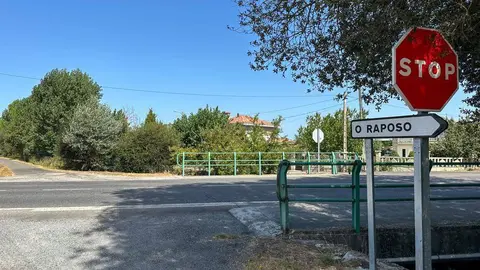 Punto en el que tuvo lugar el accidente esta ma&ntilde;ana.