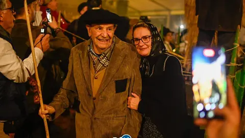 Arsenio Mart&iacute;nez Paz "Nito", bo merecedor da Aguillada de honra deste Entroido. | FOTO: Noelia Caseiro.