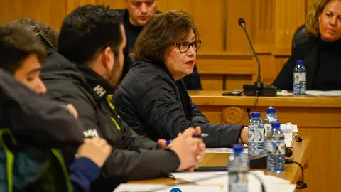 Elvira Lama, portavoz del PSdeG-PSOE en Xinzo de Limia. | FOTO: Noelia Caseiro.