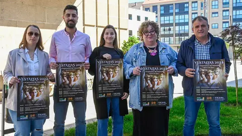 Ana Lozano, Marcos Argibay, Marta Diz, Conchi Ogea e Amador D&iacute;az.