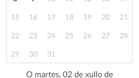 Pantallazo de la solicitud de este mediod&iacute;a de una paciente adscrita al ambulatorio de Xinzo.