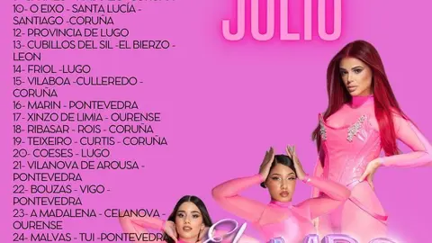 Actuaciones del Combo Dominicano en julio.