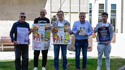 Fernando do Pico, Ricardo Sieiro, Carlos G&oacute;mez, Amador D&iacute;az e Adri&aacute;n Ramos.