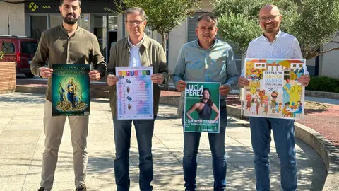 Marcos Argibay, Carlos G&oacute;mez, Amador D&iacute;az e Ricardo Sieiro.