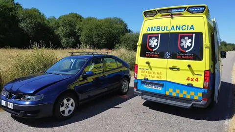 Accidente en Porqueira
