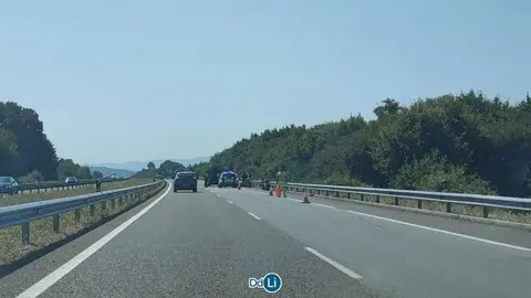 20240809 accidente motorista A-52 PK 197, altura sandi&aacute;s