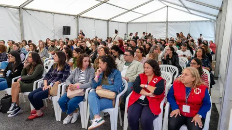 La primera de las charlas de Carlos Gonz&aacute;lez registr&oacute; un lleno absoluto. | FOTO: Marcos Argibay.