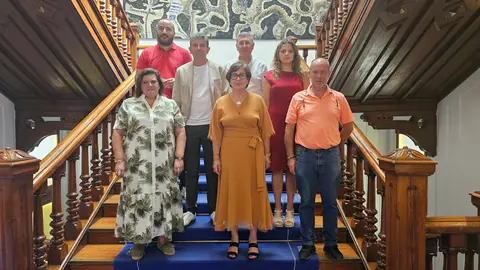 Integrantes do Grupo socialista na Deputaci&oacute;n de Ourense.