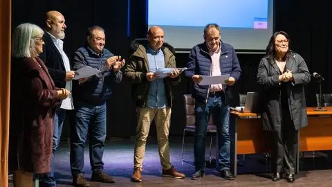 Acto de clausura do obradoiro "O Peregrino"