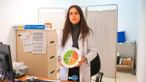 Ana L&oacute;pez, Nutricionista del Centro de Sa&uacute;de de Xinzo de Limia