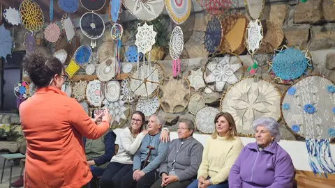 Taller de mandalas en Sarreaus.