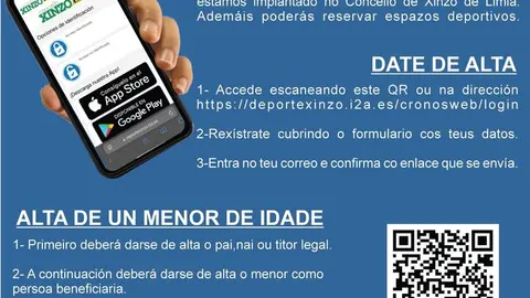 Nova app de xesti&oacute;n para a piscina climatizada do Concello de Xinzo.