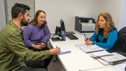 Marcos Argibay, Ana Lozano e Esmeralda