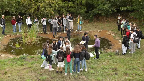 Anterior fase del proyecto "Refuxios" en el IES Lagoa de Antela.