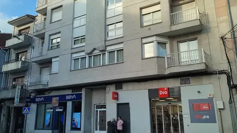 Jorge Luis viv&iacute;a en el segundo piso de la avenida de Madrid, n&uacute;mero 23. | Xos&eacute; Lois Colmenero.