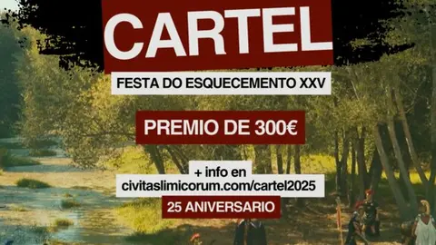 Concurso cartel da Festa do Esquecemento 2025.