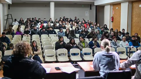 Asemblea xeral da Civitas na Casa da Cultura de Xinzo de Limia.