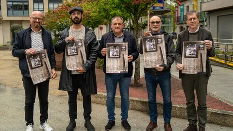 Ricardo Sieiro, Iv&aacute;n Prado, Amador D&iacute;az, Jes&uacute;s Fari&ntilde;as e Carlos G&oacute;mez.