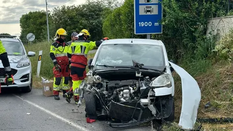 Nuevo accidente en Porto Alto, Xinzo de Limia.