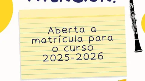 Aberta a matr&iacute;cula para o curso 25-26 na ESMULI.