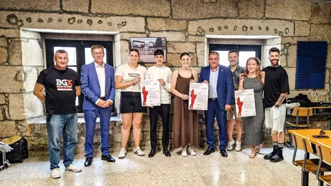 Presentaci&oacute;n do VII Festival Internacional de Bandas de Gaitas "Vila de Xinzo".