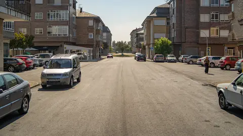 La calle R&iacute;o Arnoia reci&eacute;n asfaltada.