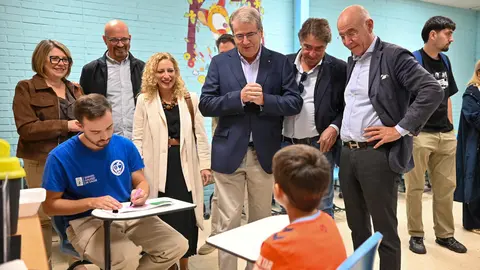 O CEIP Carlos Casares de Xinzo de Limia, un dos centros educativos da proba piloto de vacinaci&oacute;n.