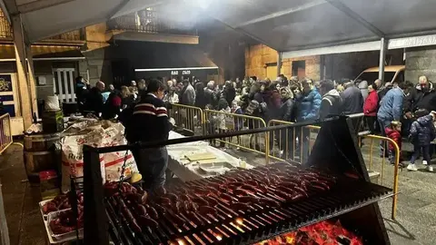 Magosto Popular en Xinzo de Limia no 2023.