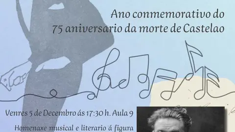 O Cmus de Xinzo homenaxea a Castelao.