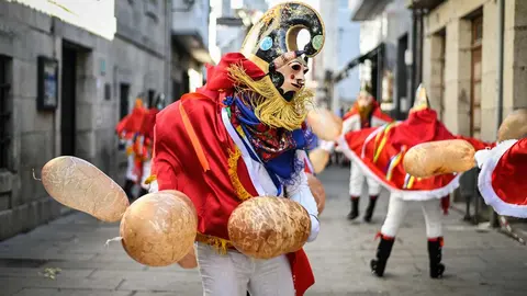 Las Pantallas ser&aacute;n las protagonistas este domingo en su primera salida oficial del Entroido. (Foto: Noelia Caseiro)