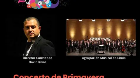 Imagen promocional del concierto de primavera organizado en Xinzo de Limia.