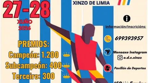 Cartel publicitario del III Torneo de F&uacute;tbol 7 que se celebrar&aacute; en las instalaciones de A Moreira.