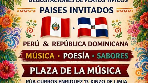 Cartel do evento "Sabor & Tradici&oacute;n" en Xinzo de Limia.