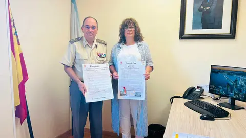 Jesus Antonio Pe&ntilde;as Preckler e Susana V&aacute;zquez.
