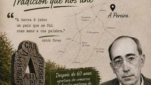 A figura de Ant&oacute;n Tovar protagoniza o cartel deste ano.