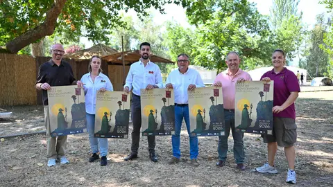 O campamento galaico-romano da XXVI Festa do Esquecemento comeza a tomar forma en Xinzo de Limia.