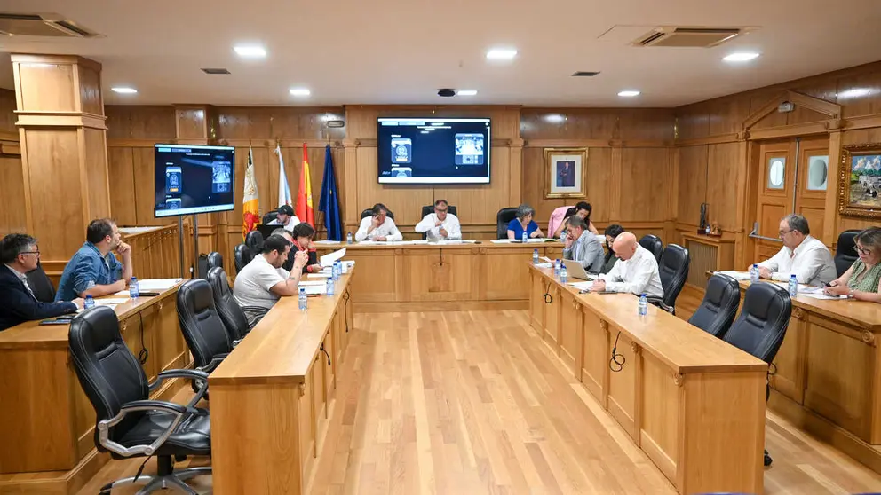 Pleno ordinario no Concello de Xinzo de Limia o venres 26 de xu&ntilde;o. | FOTO: Noelia Caseiro.