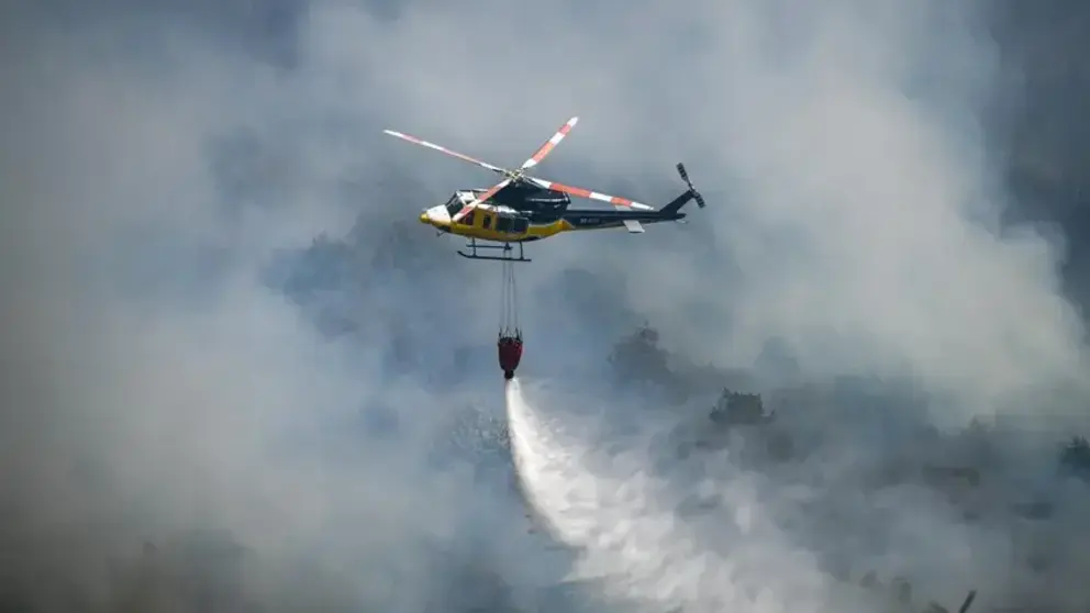 Imagen de archivo de los incendios en 2025.