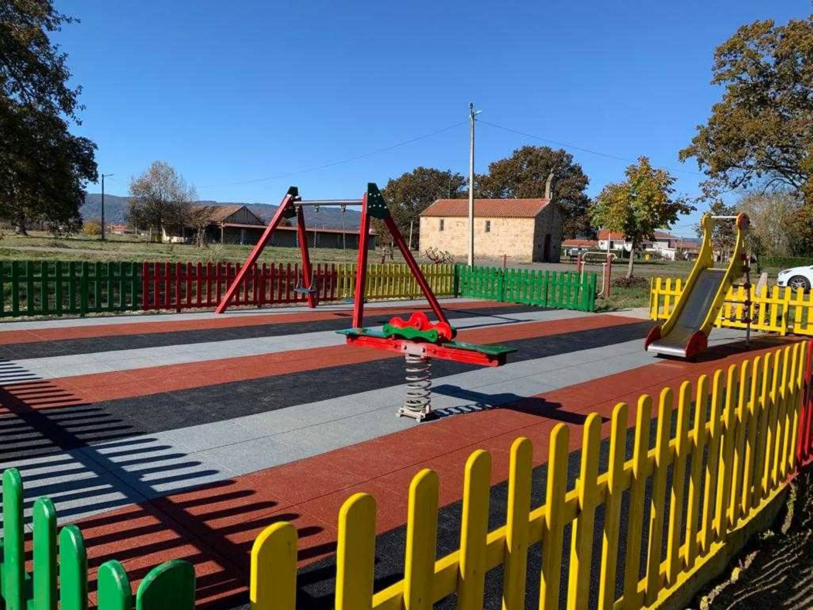 Parque infantil do Toxal.