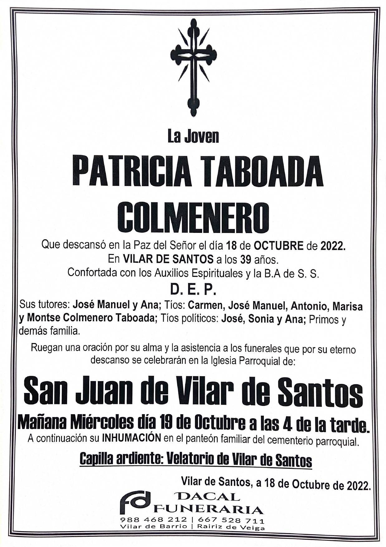 Información Necrolóxica