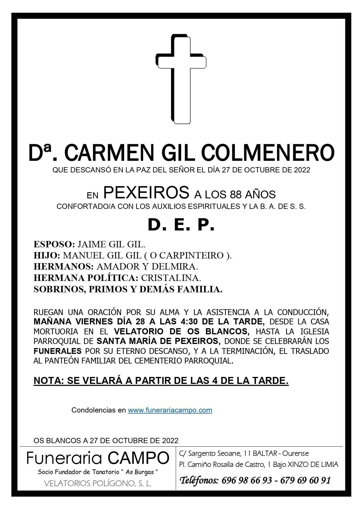 Información Necrolóxica