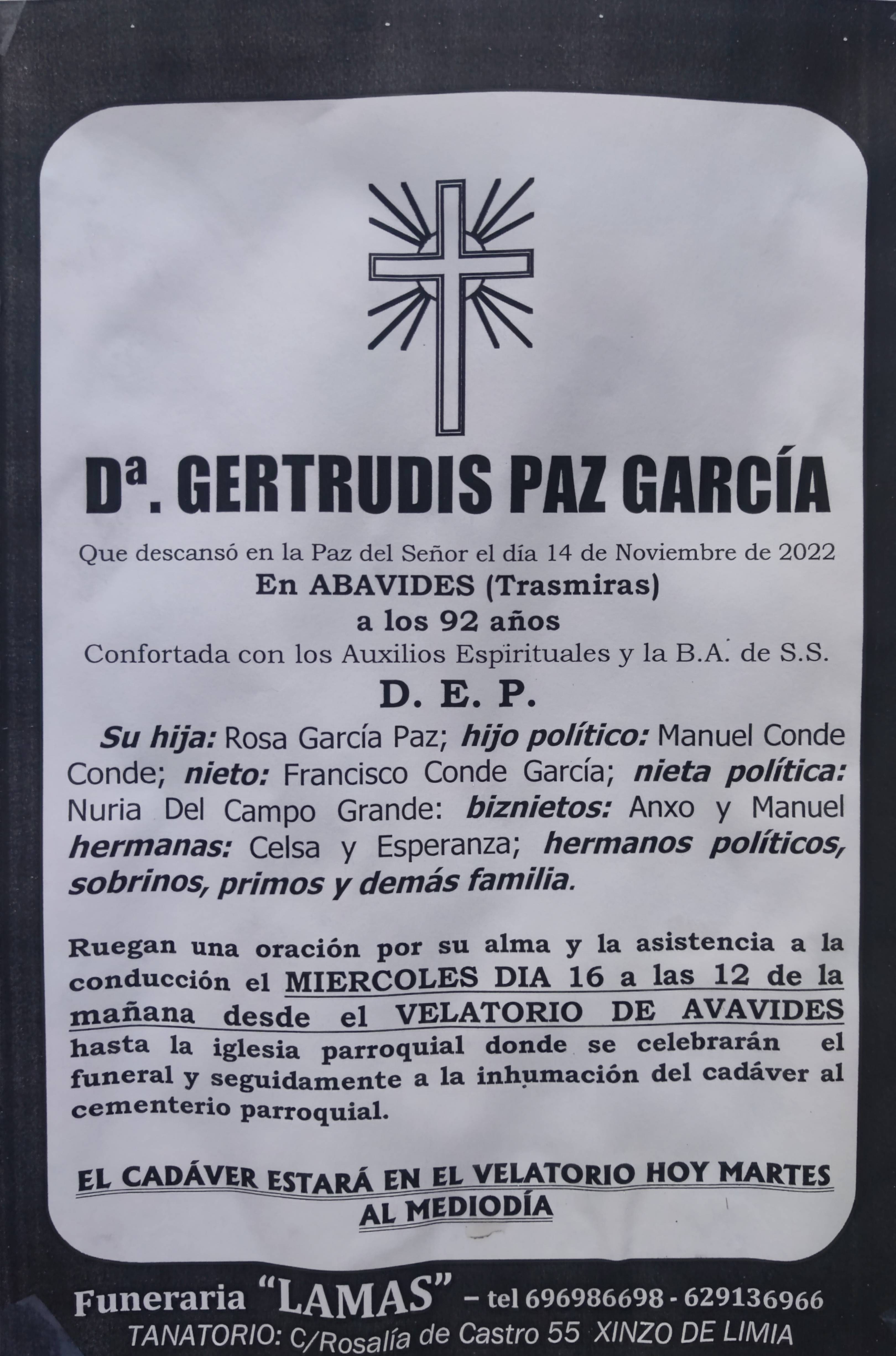 Información Necrolóxica
