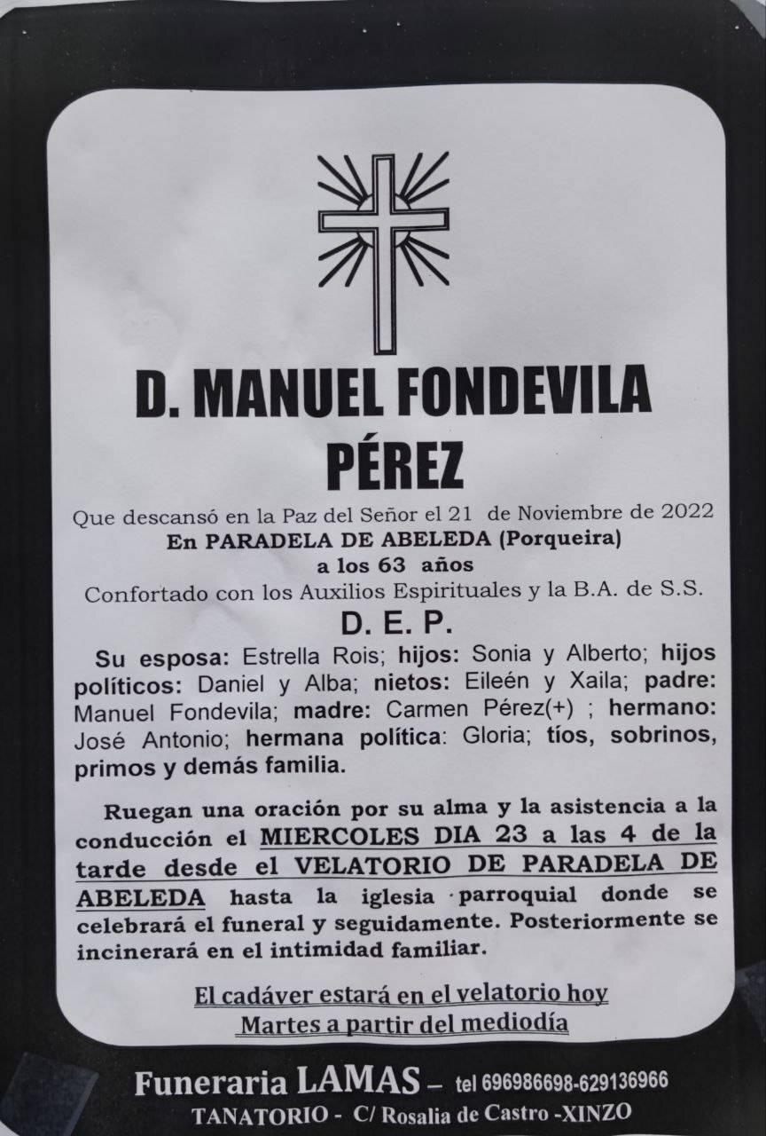 Información Necrolóxica.