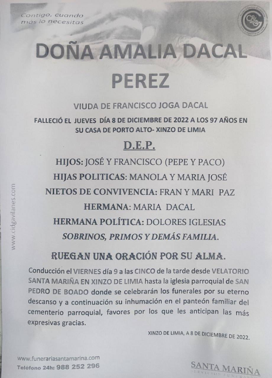 Información Necrolóxica.