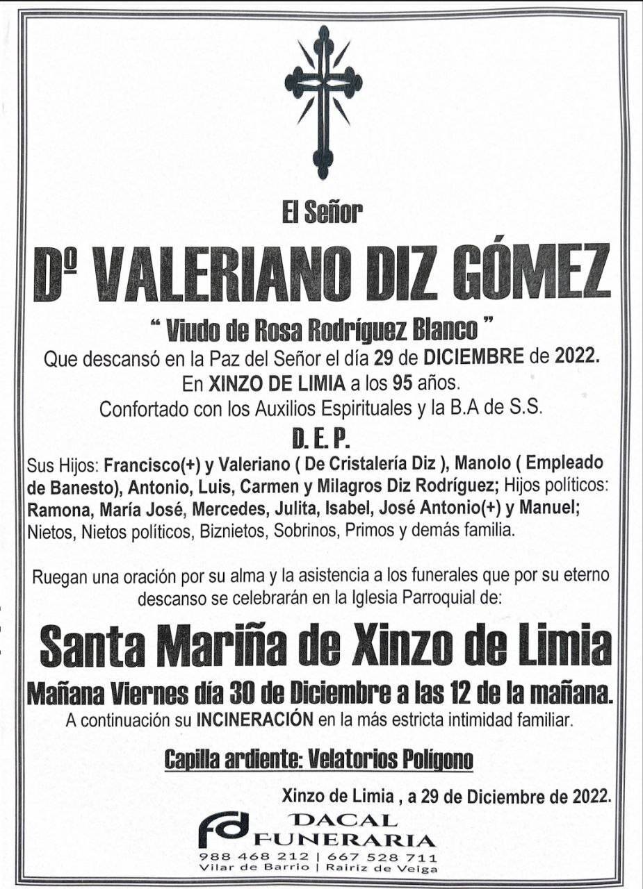 valeriano diz gómez