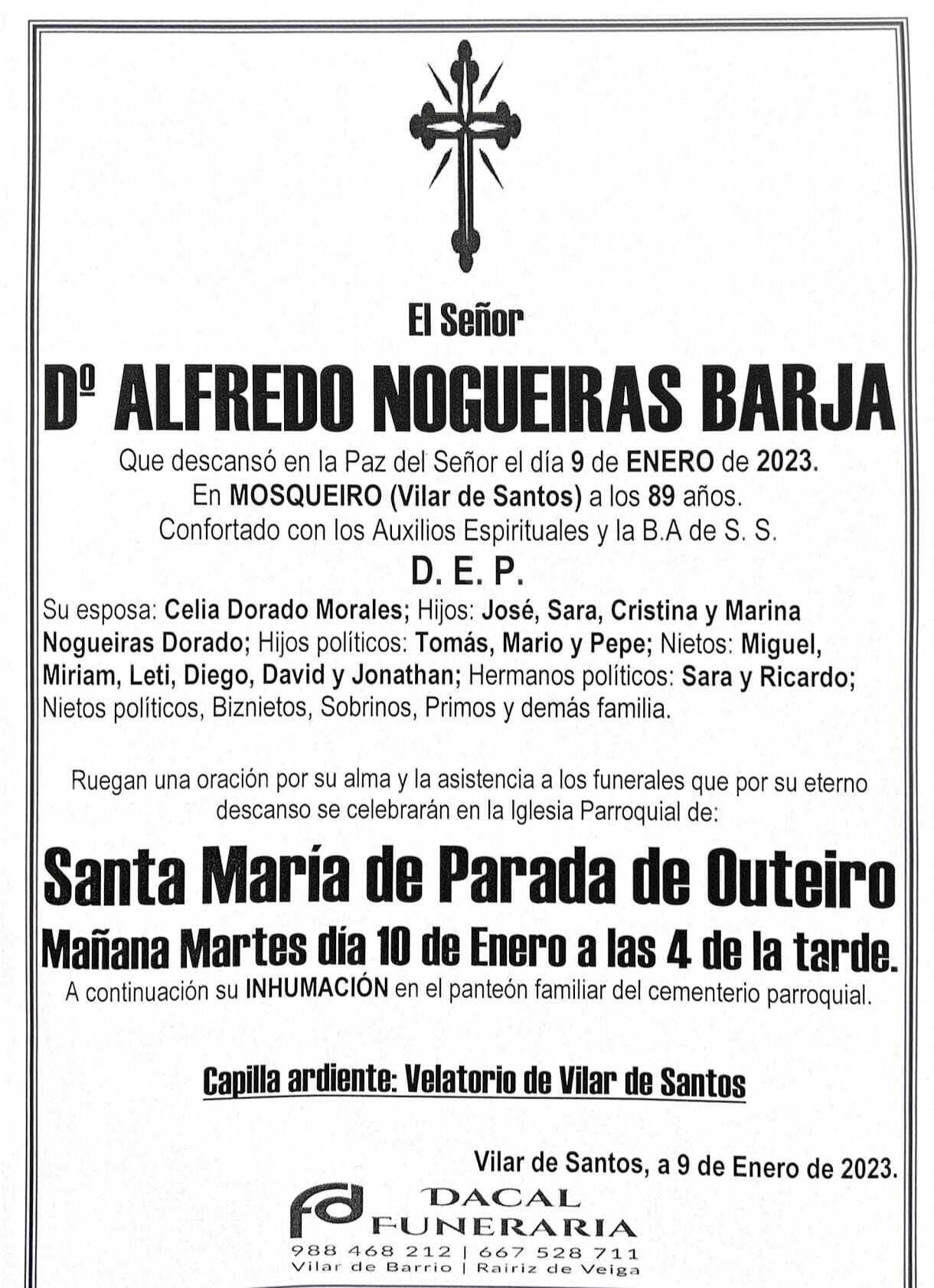 Alfredo Nogueiras Barja