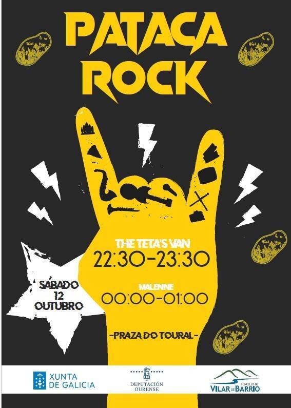 2024 45 Festa da Pataca de Vilar de Barrio, cartel Pataca Rock