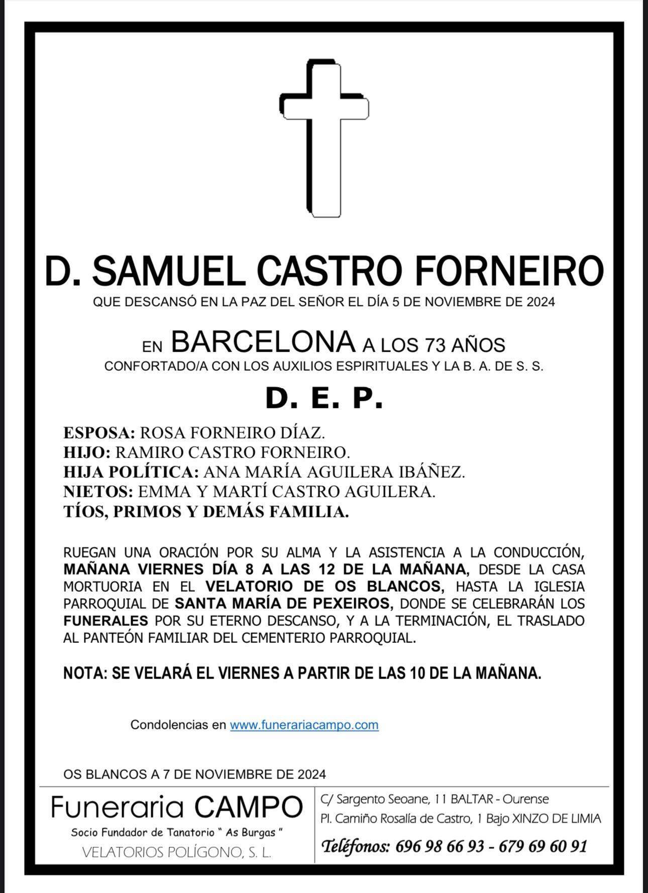 samuel castro forneiro