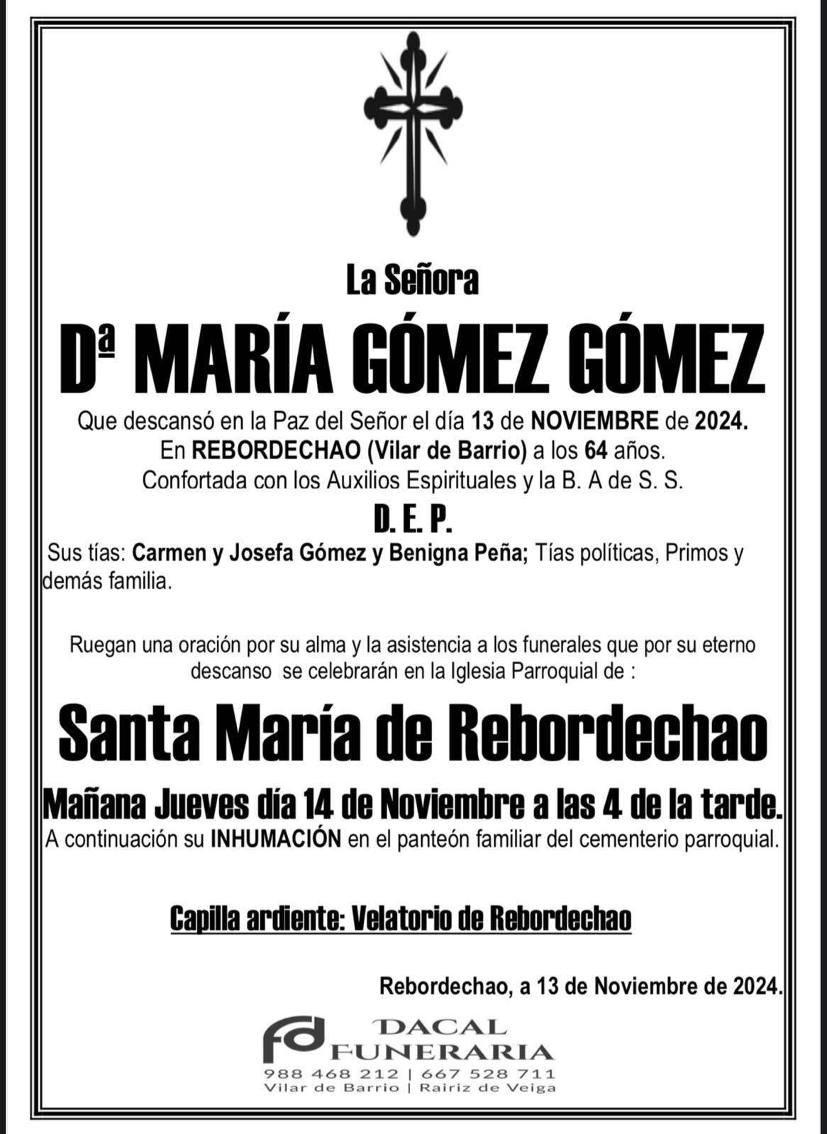 maría gómez gómez